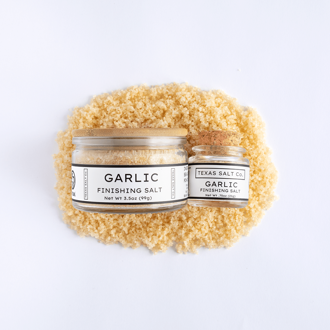 Garlic Finishing Salt - themonogram manor 