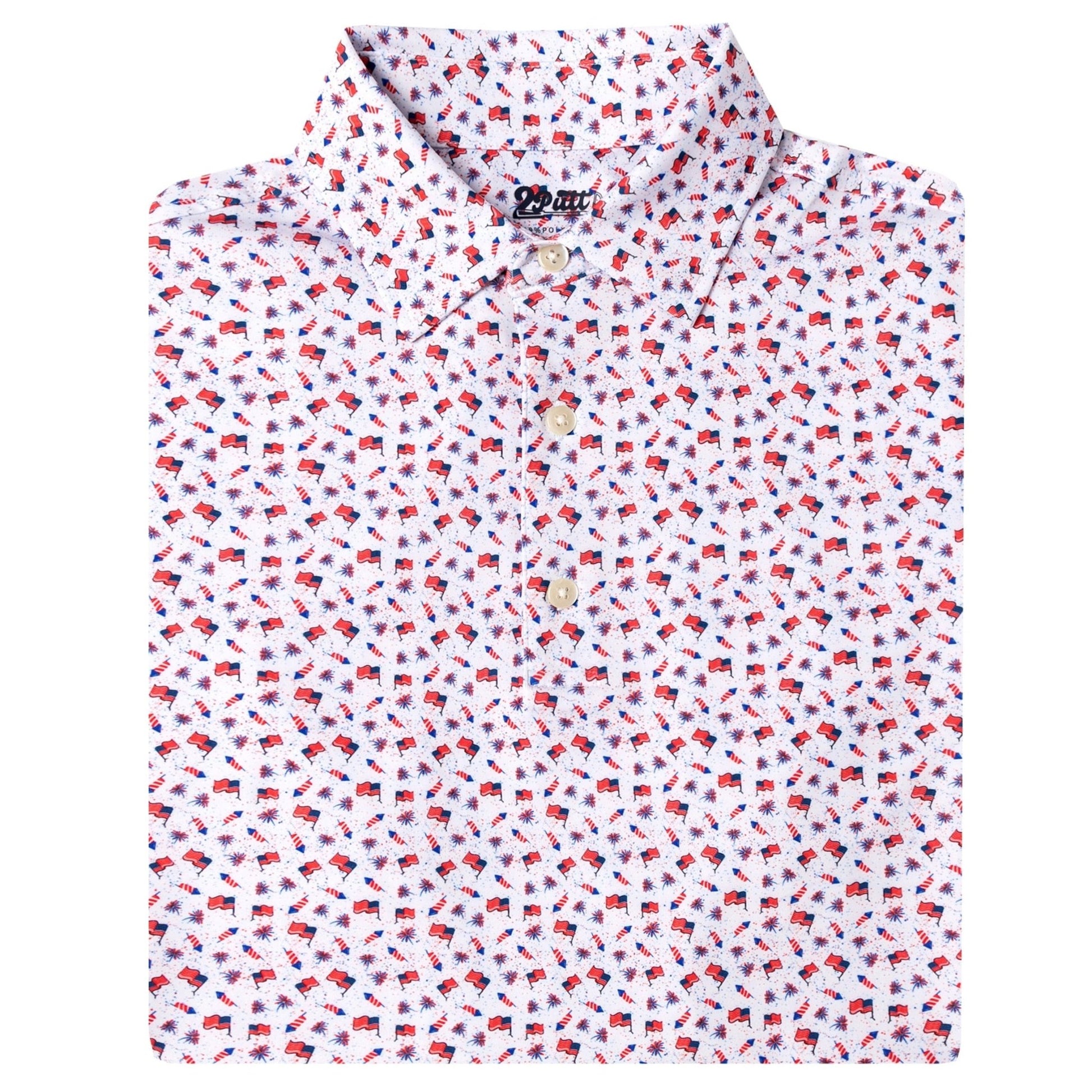 Golf Of America Men's Polo - themonogram manor 