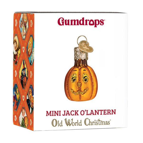 Mini Jack O'lantern Ornament - themonogram manor 