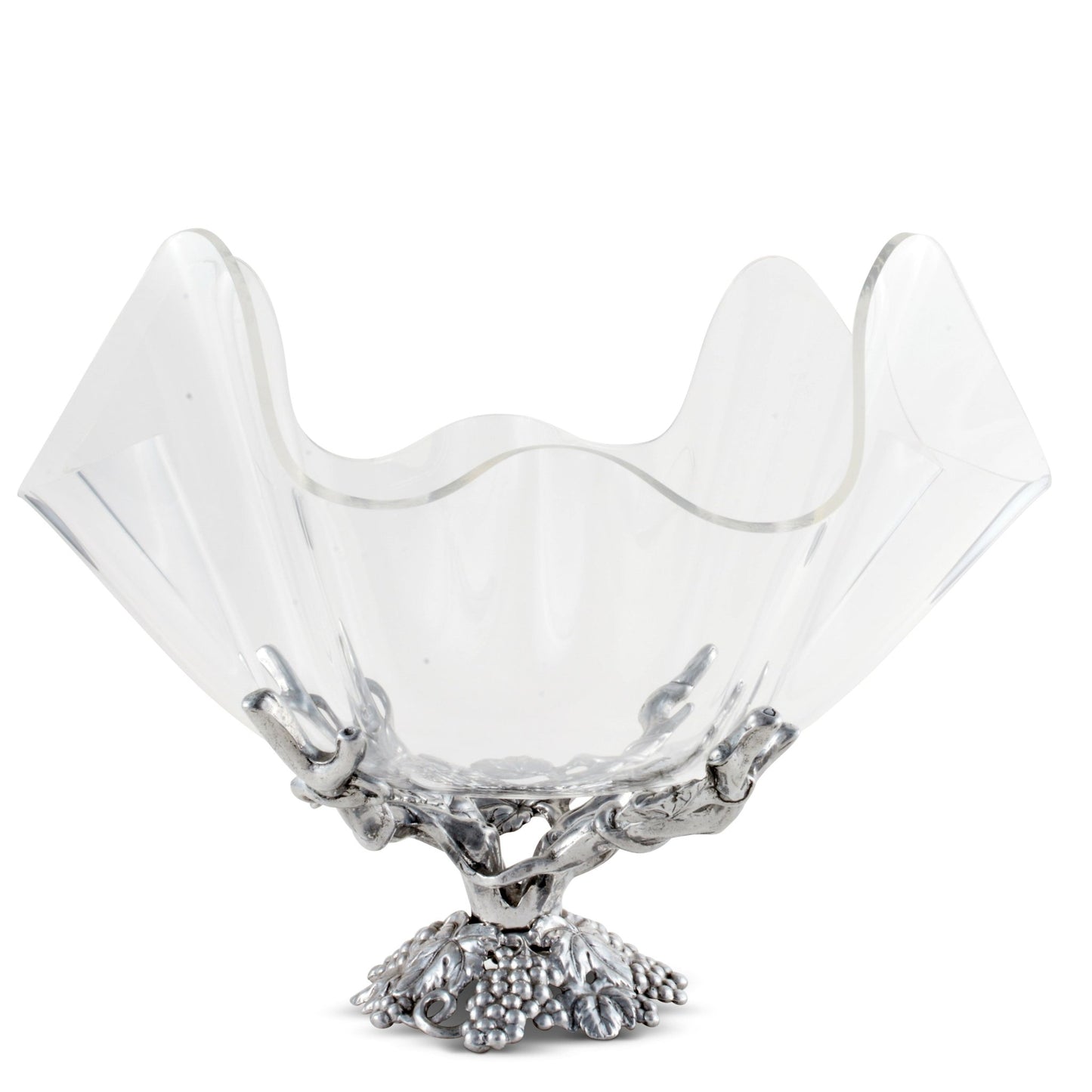 Grapevine Stand Acrylic Bowl 14 - themonogram manor 