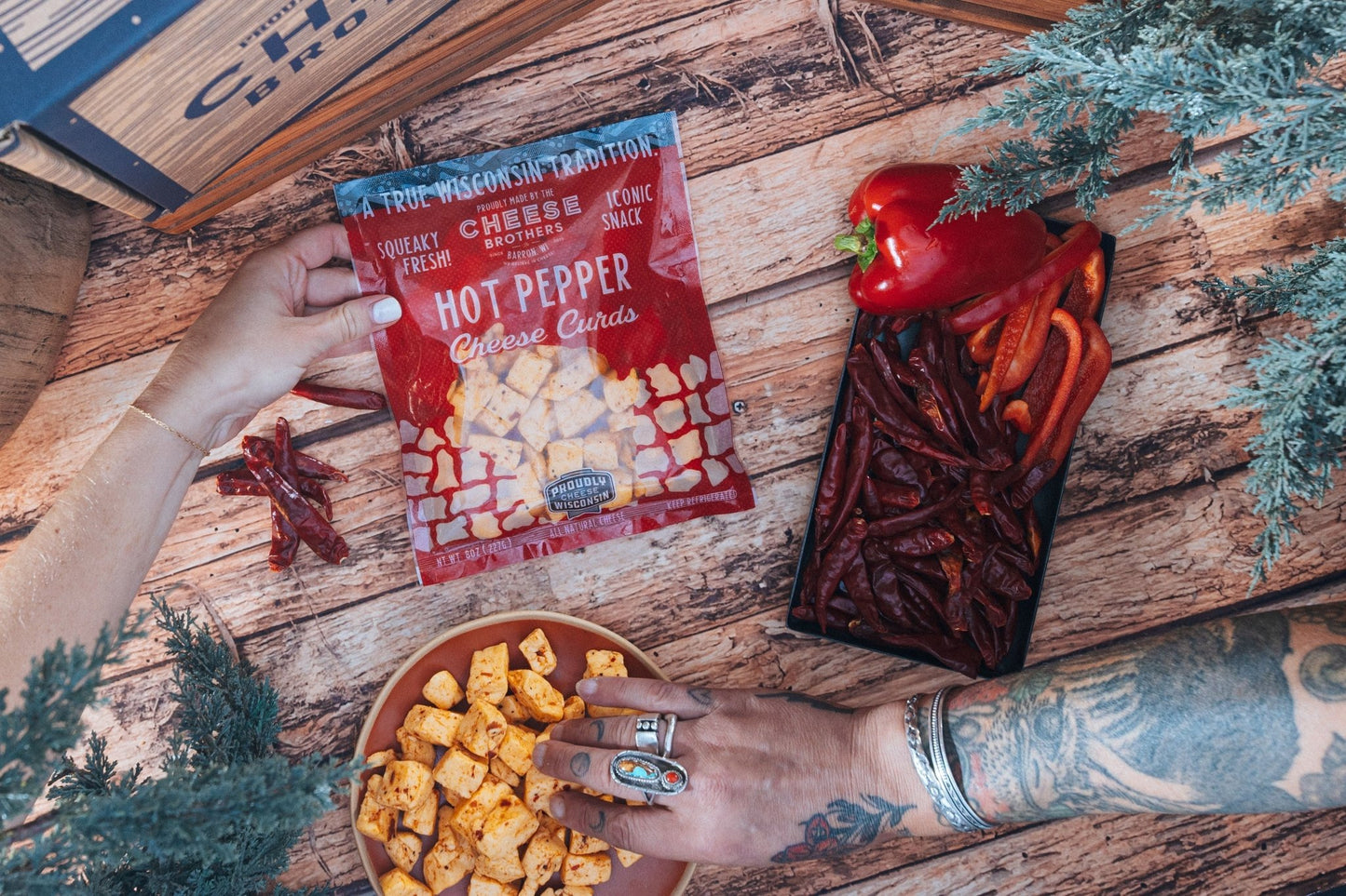 Hot Pepper Cheese Curds *Ships Fresh Daily* - themonogram manor 