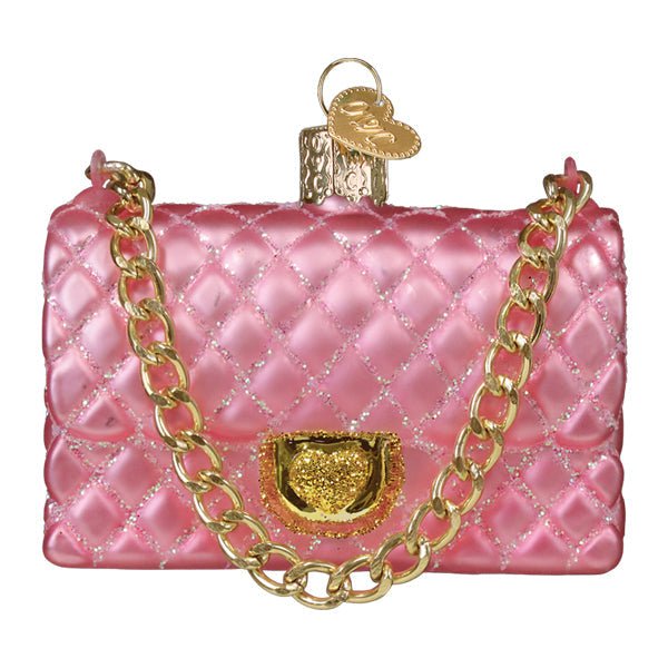 Quilted Purse Ornament - themonogram manor 