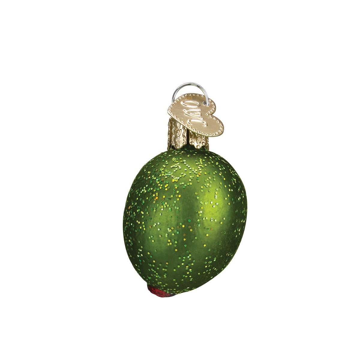 Stuffed Green Olive Ornament - #themonogram manor #