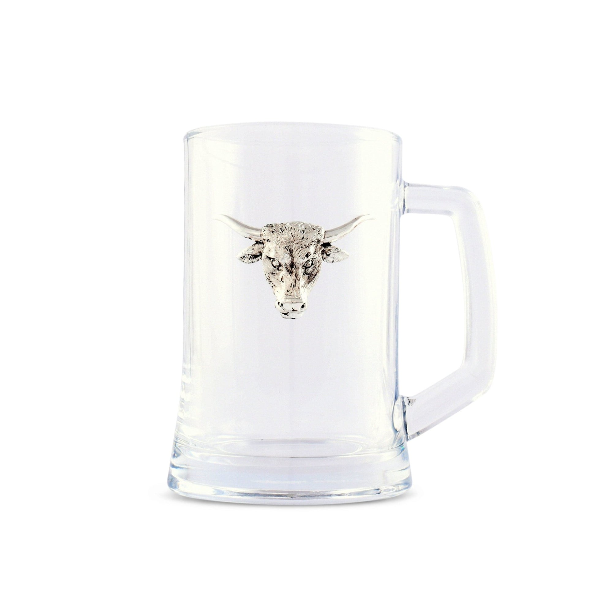 Longhorn Beer Mugs - Set of 2 - themonogram manor 