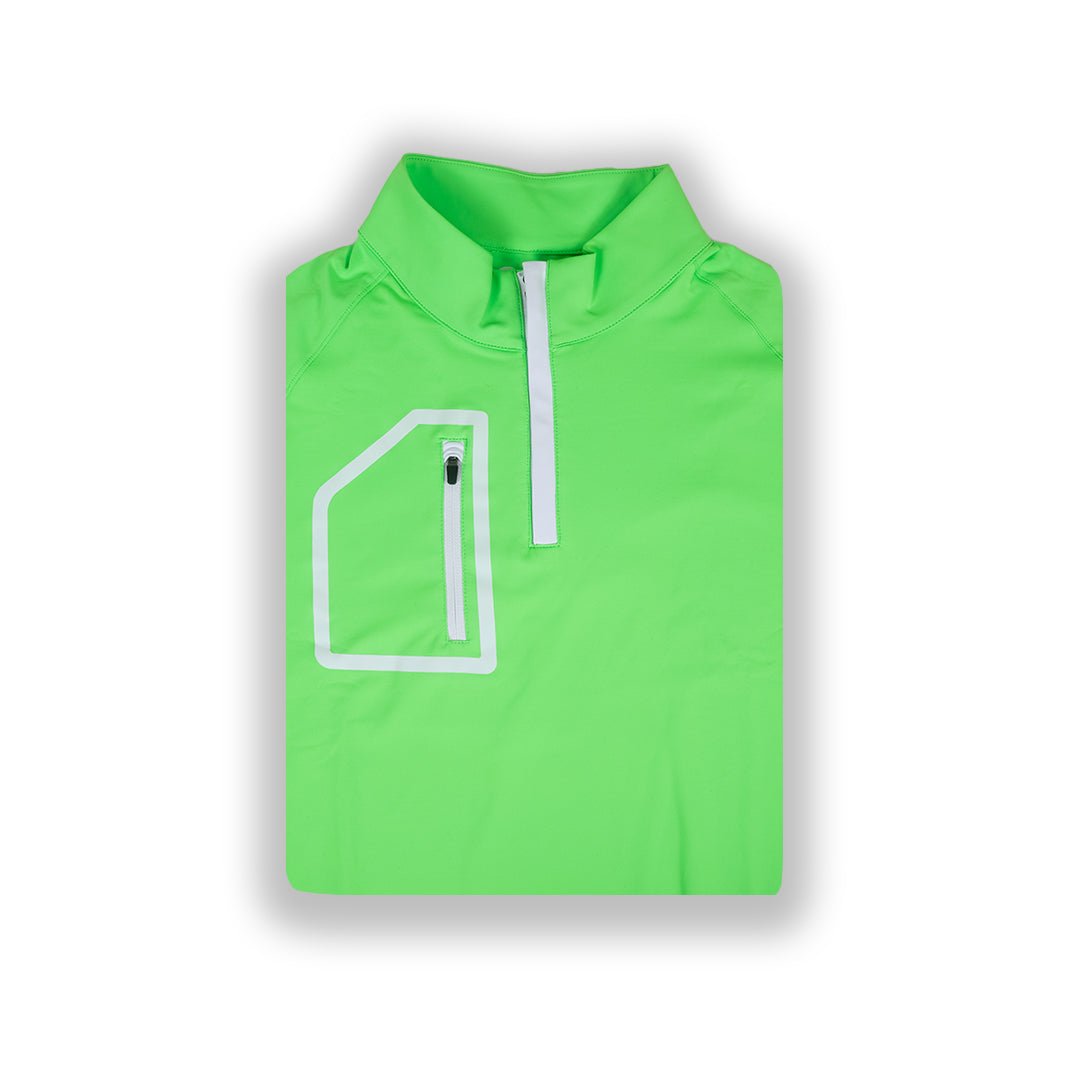 Lime Green Men's Q - Zip - themonogram manor 
