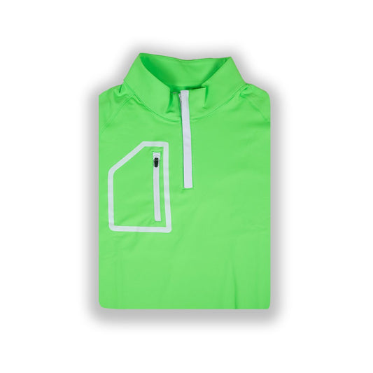 Lime Green Men's Q - Zip - themonogram manor 