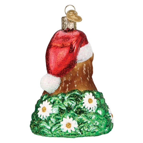 Santa Groundhog Ornament - #themonogram manor #