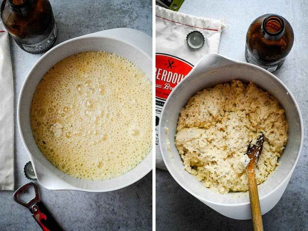 Texas Beer Bread - Rosemary - themonogram manor 