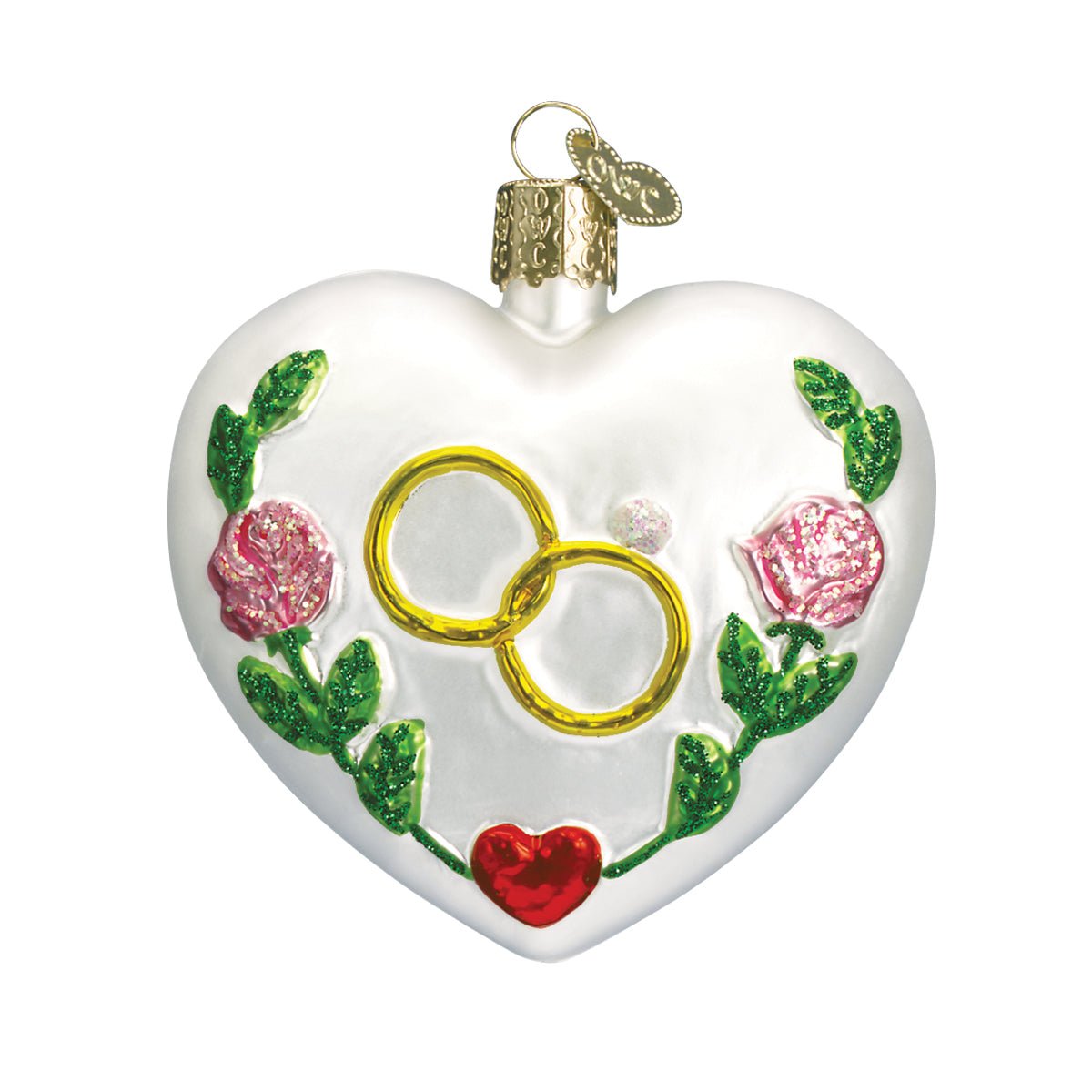 Wedding Heart Ornament - #themonogram manor #