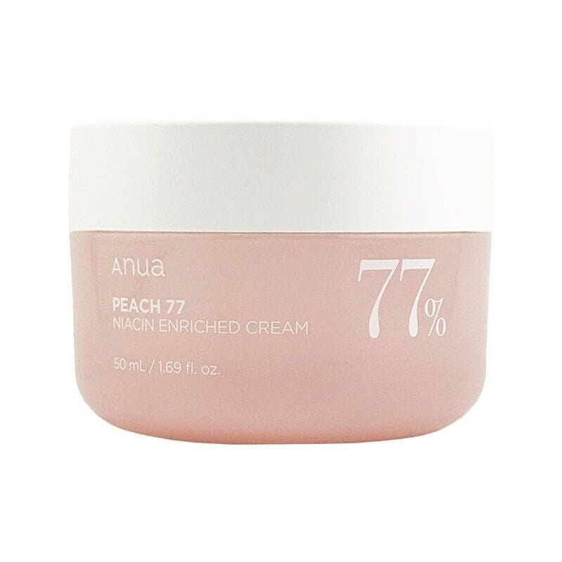 Anua Peach 77 Niacin Enriched Cream 50Ml / 1.69Oz, Anua Peach Cream, Korean Skin - themonogram manor 