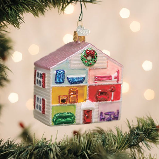 Lovely Doll House Ornament - themonogram manor 