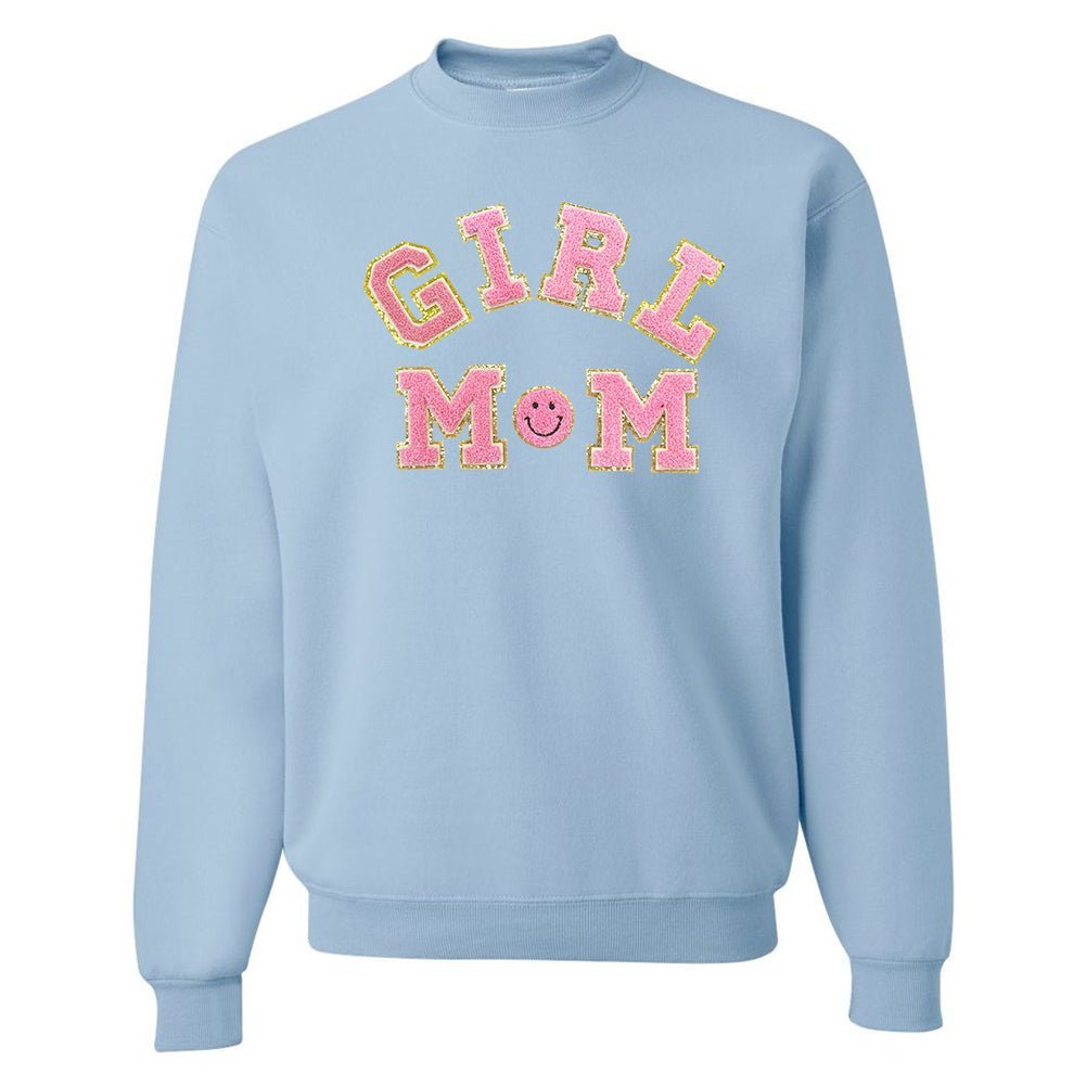 Girl Mom Letter Patch Sweatshirt - themonogram manor 