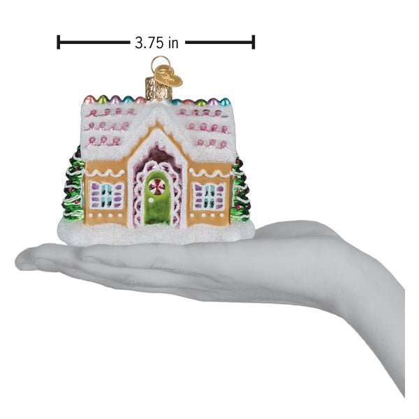 Sugar Coated Cottage Ornament - themonogram manor 