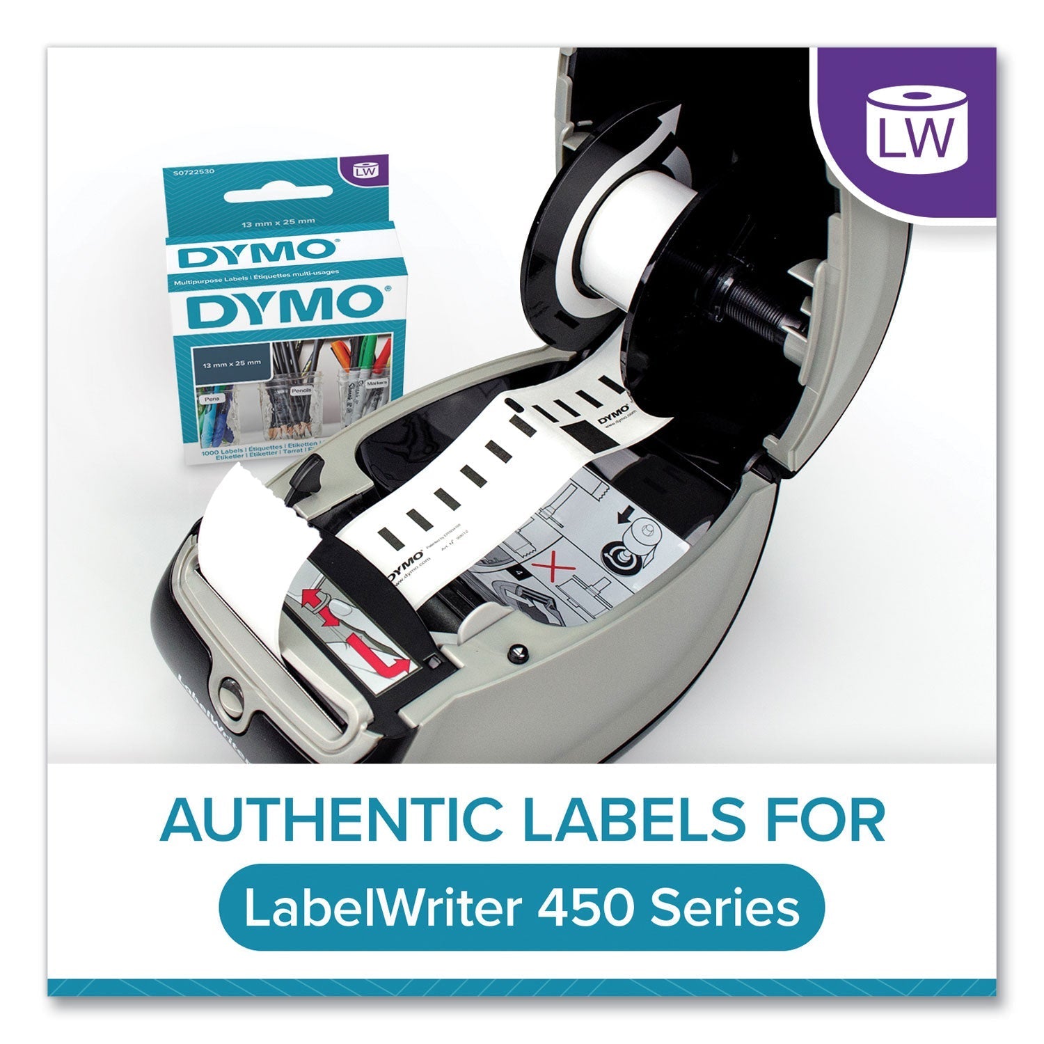 DYMO LabelWriter 4XL Label Printer, 53 Labels/min Print Speed, 7.3 x 7.8 x 5.5 - themonogram manor 