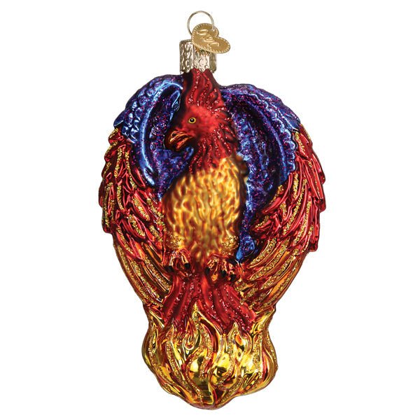 Fiery Phoenix Ornament - themonogram manor 