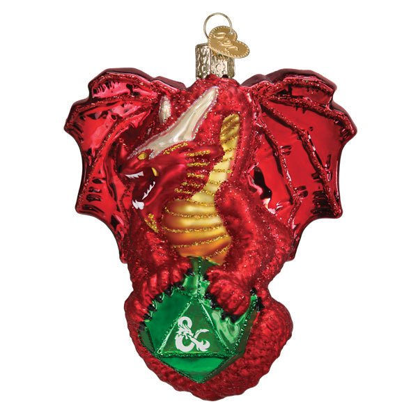 Dungeons & Dragons Red Dragon Ornament - #themonogram manor #