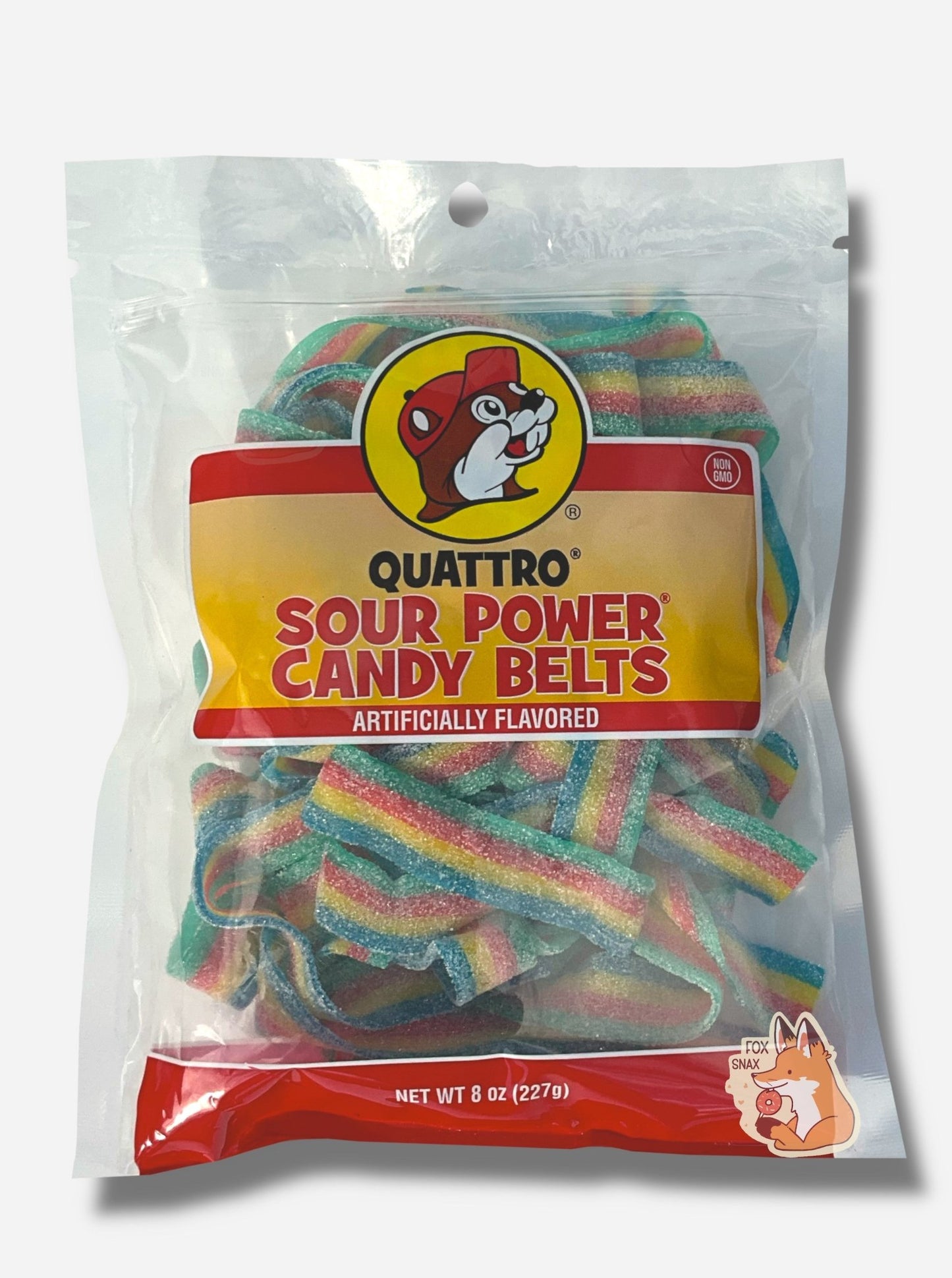 Buc - ee's Quattro Sour Power Candy Belts - themonogram manor 