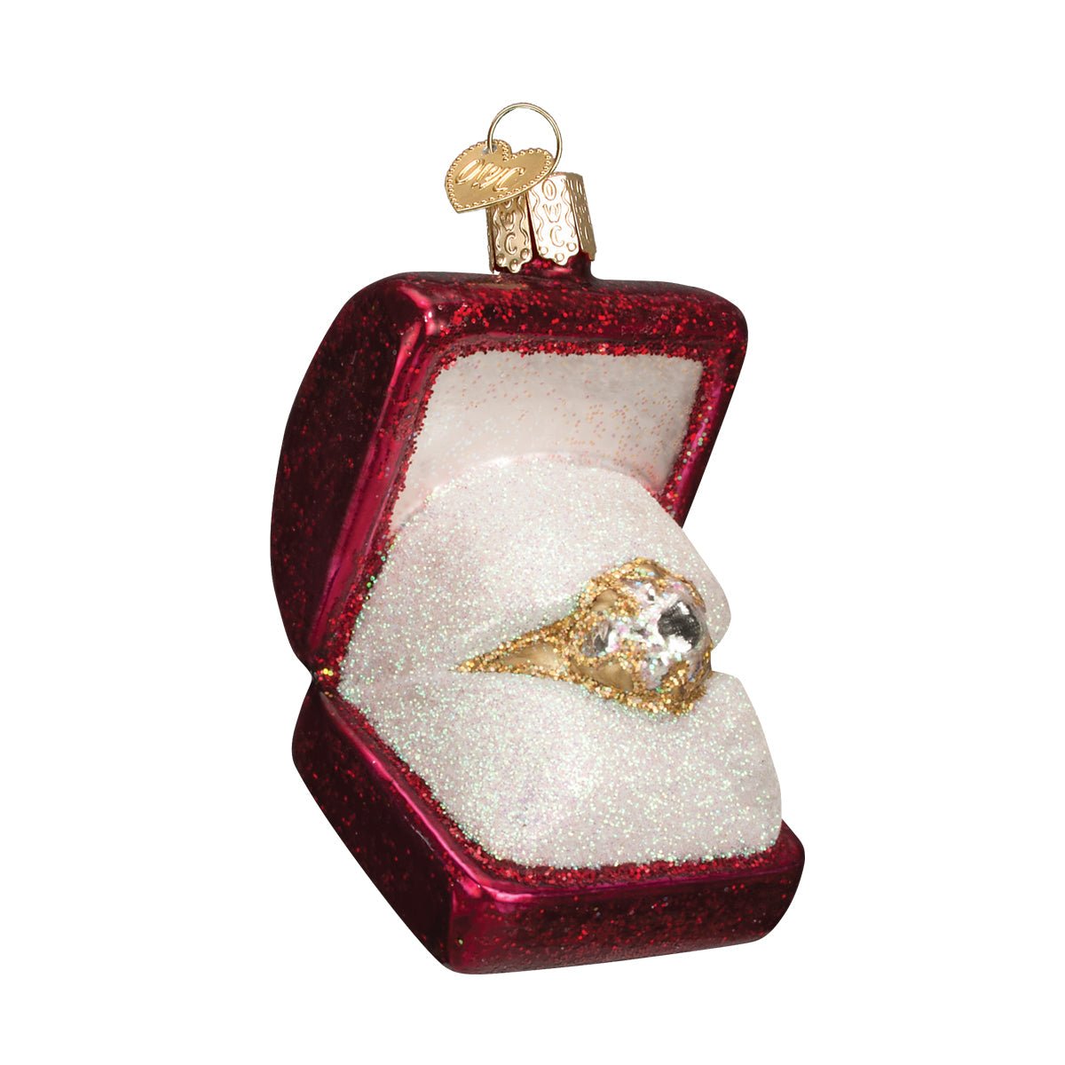 Ring In Box Ornament - #themonogram manor #