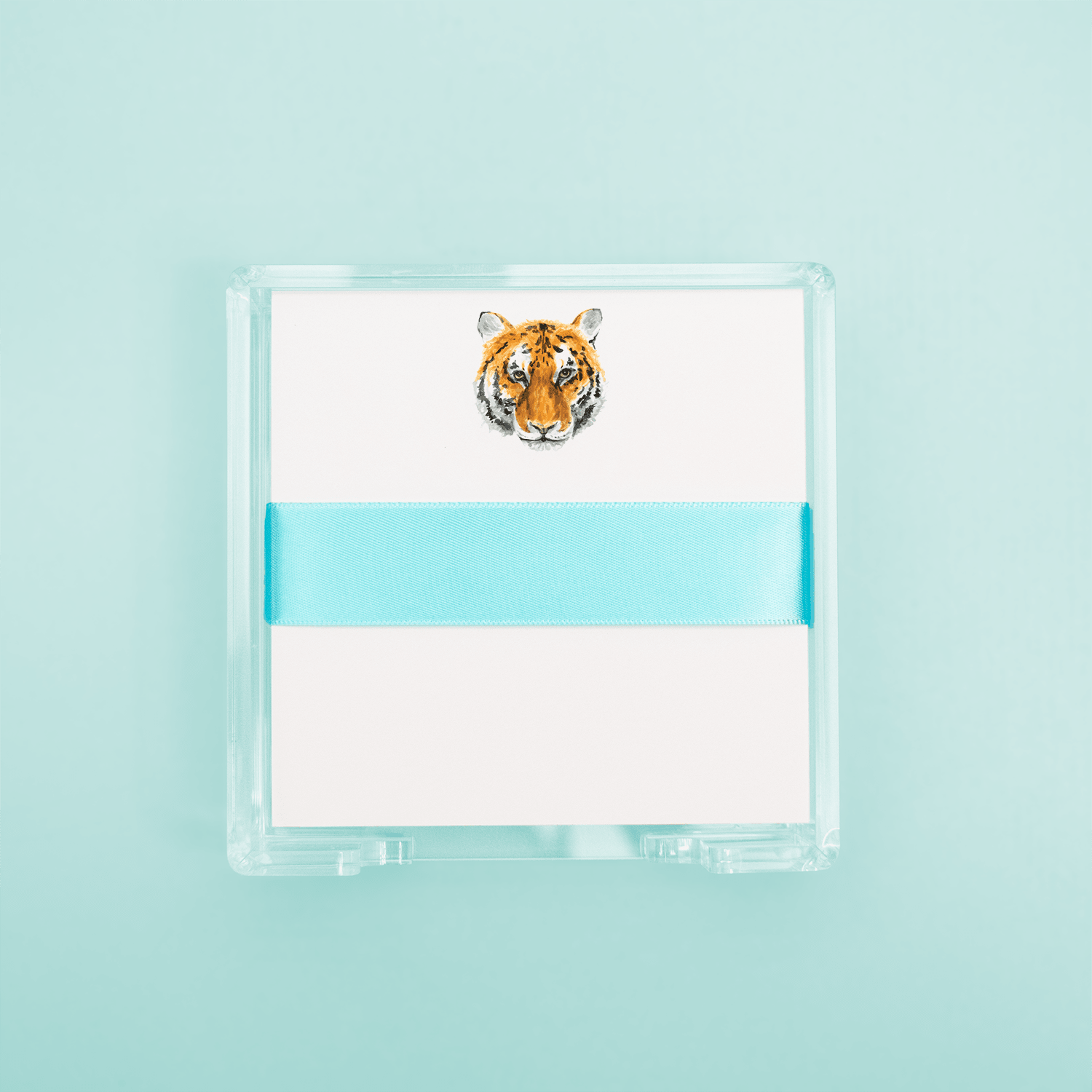 Tiger Face Square Desk Set - themonogram manor 