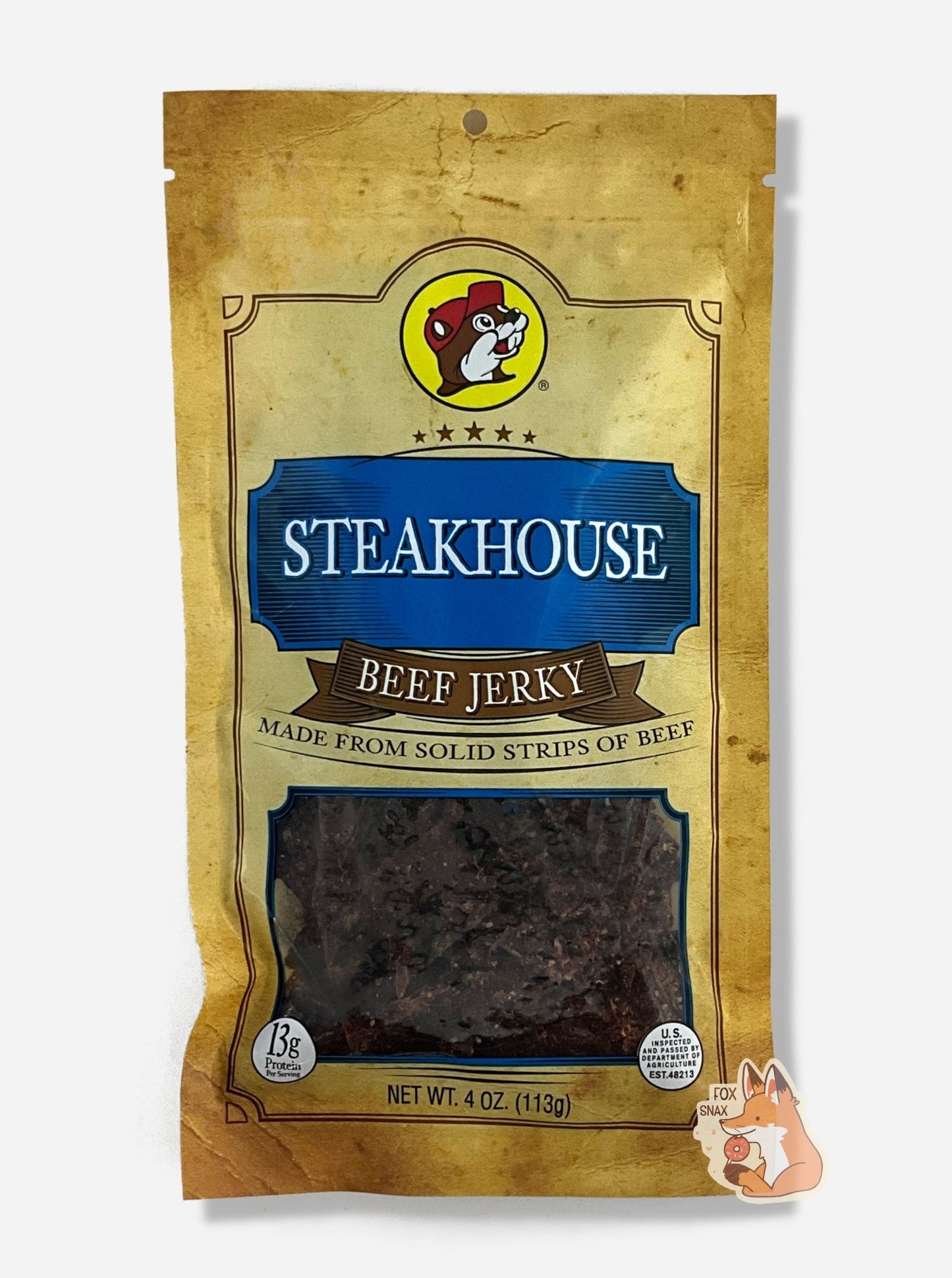 Buc - ee's Steakhouse Beef Jerky - themonogram manor 