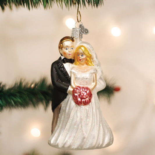 Bridal Couple Ornament - themonogram manor 