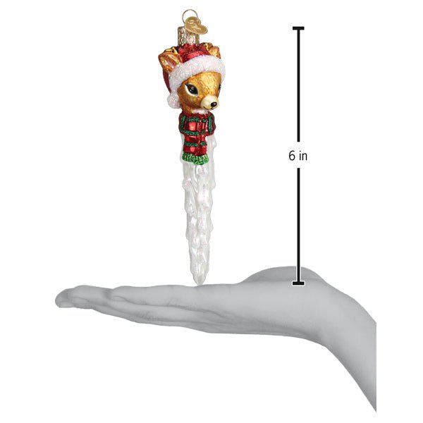 Reindeer Icicle Ornament - #themonogram manor #