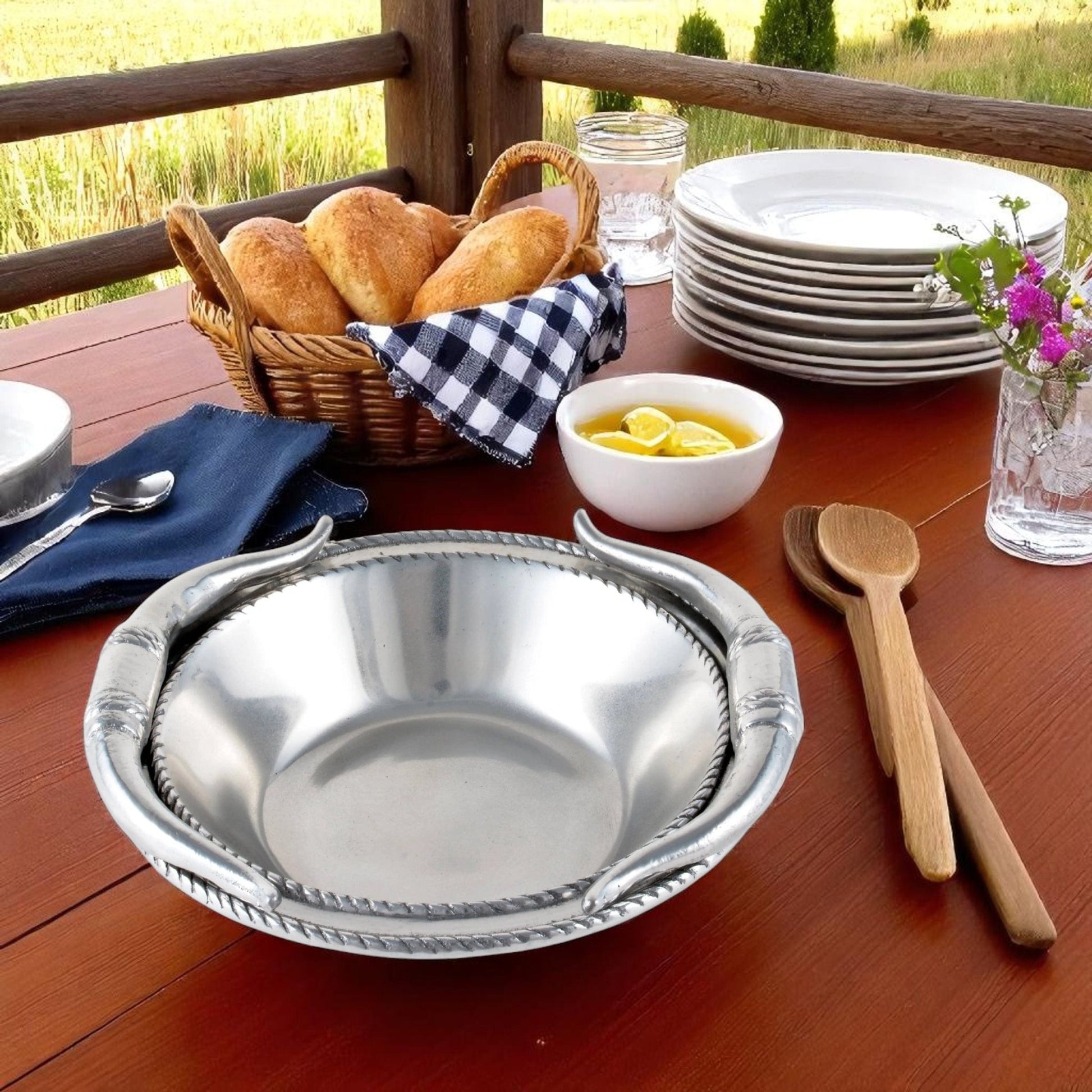 Longhorn 6 Bowl - themonogram manor 