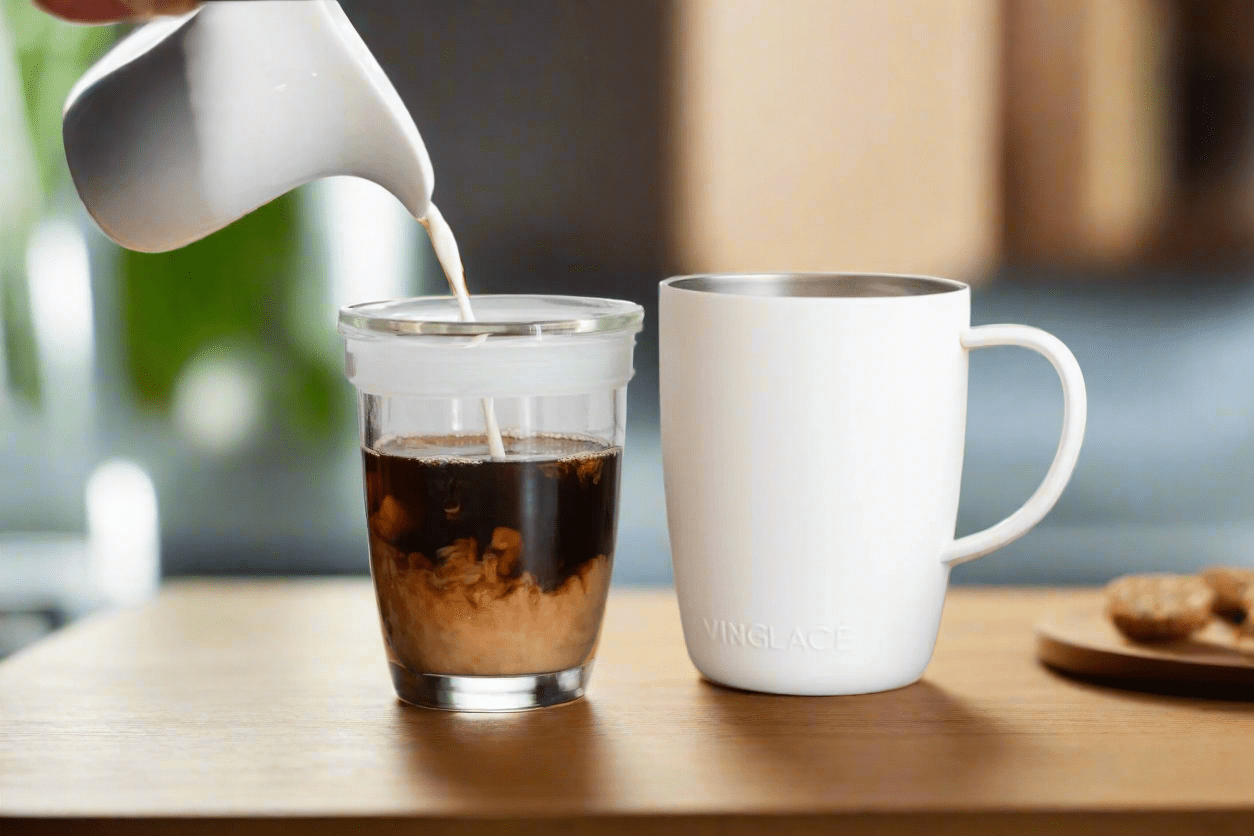 Coffee Cup in White - themonogram manor 