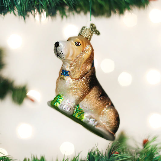 Basset Hound Ornament - themonogram manor 
