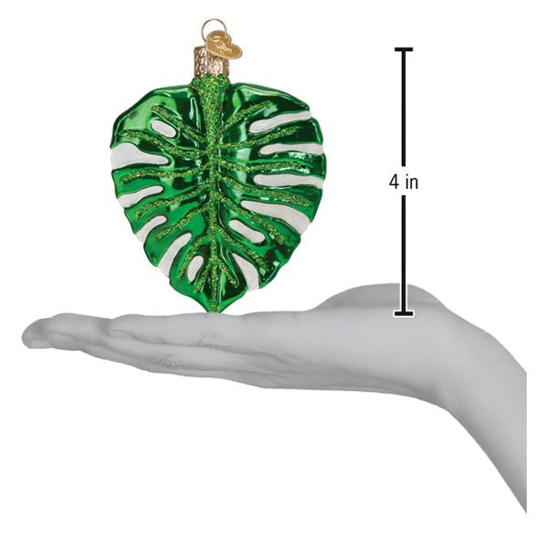 Monstera Leaf Ornament - themonogram manor 