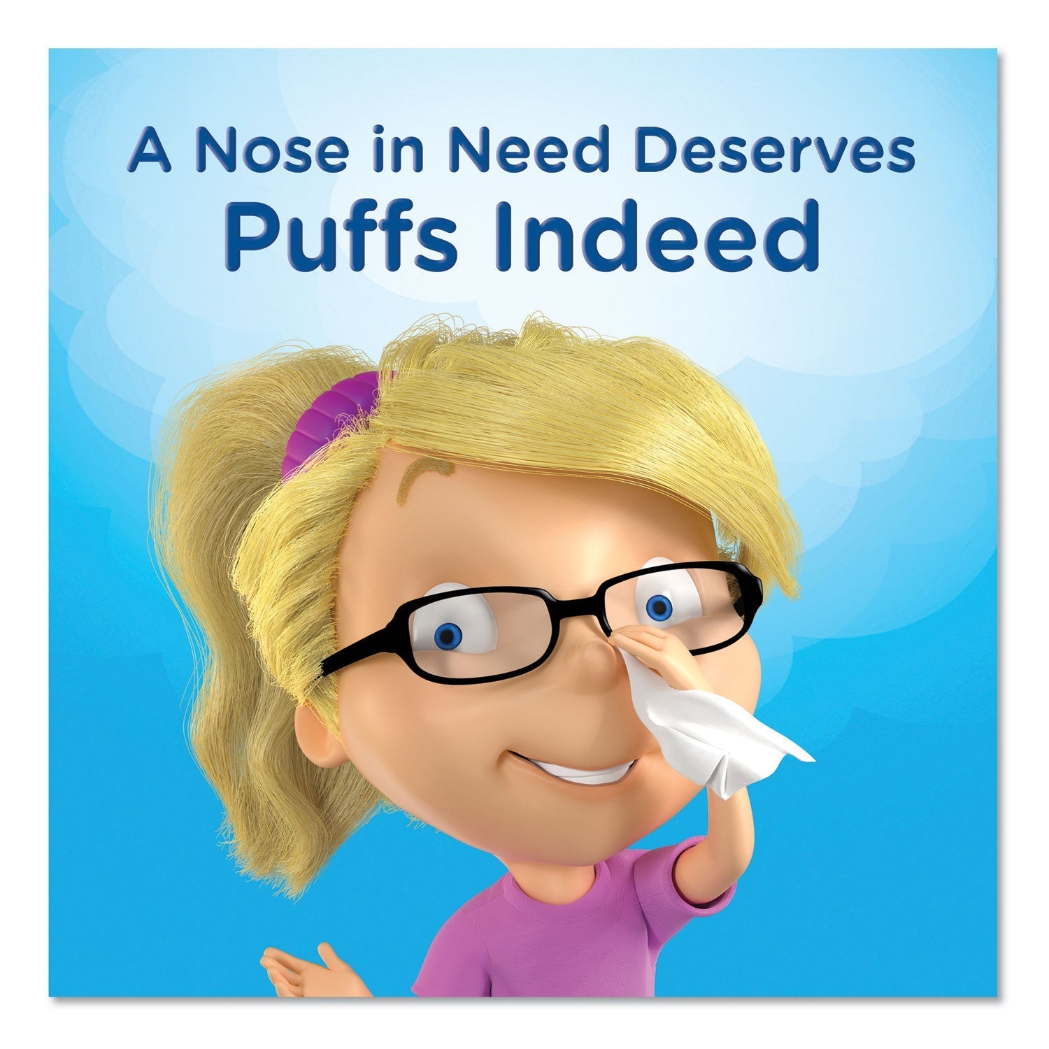 Puffs Ultra Soft Facial Tissue, 2 - Ply, White, 56 Sheets/Box, 4 Boxes/Pack, 6 Packs/Carton - themonogram manor 