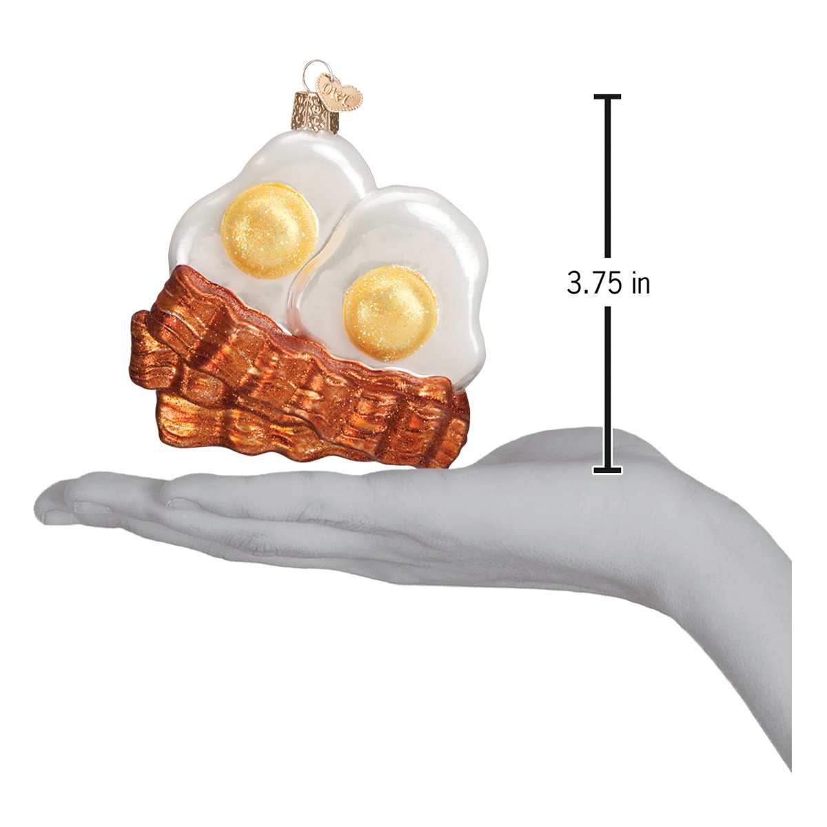 Bacon And Eggs Ornament - themonogram manor 