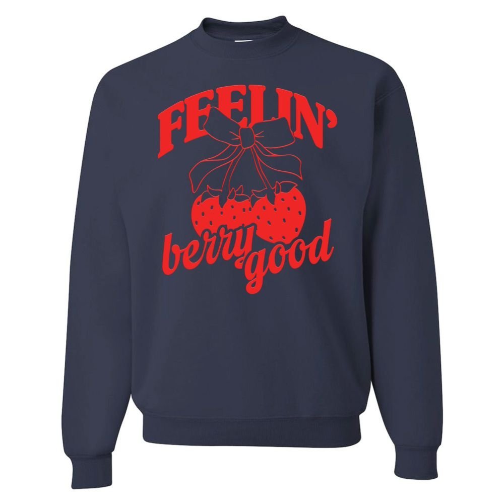 PUFF 'Berries & Bows' Crewneck Sweatshirt - themonogram manor 