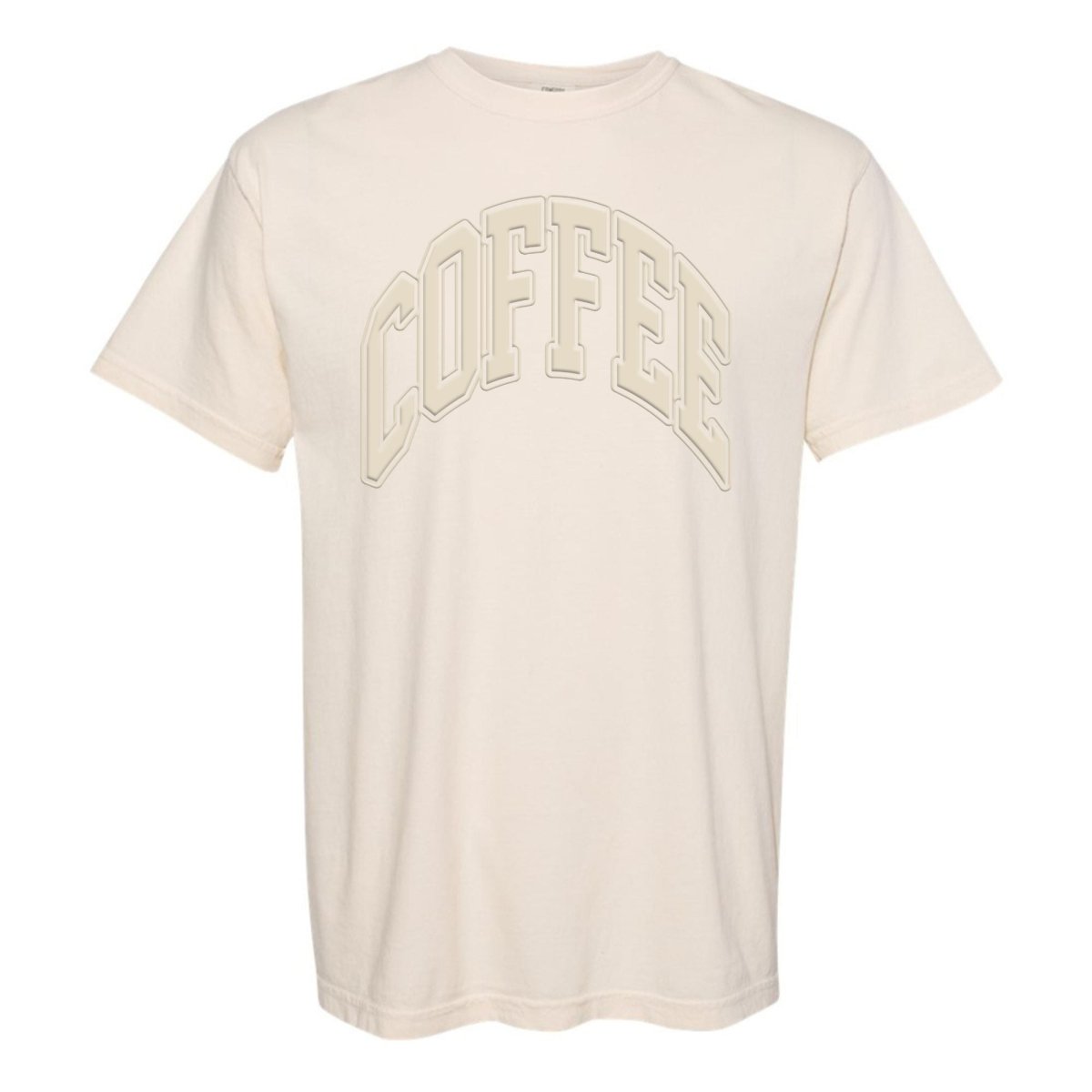 'Coffee' PUFF T-Shirt - themonogram manor 