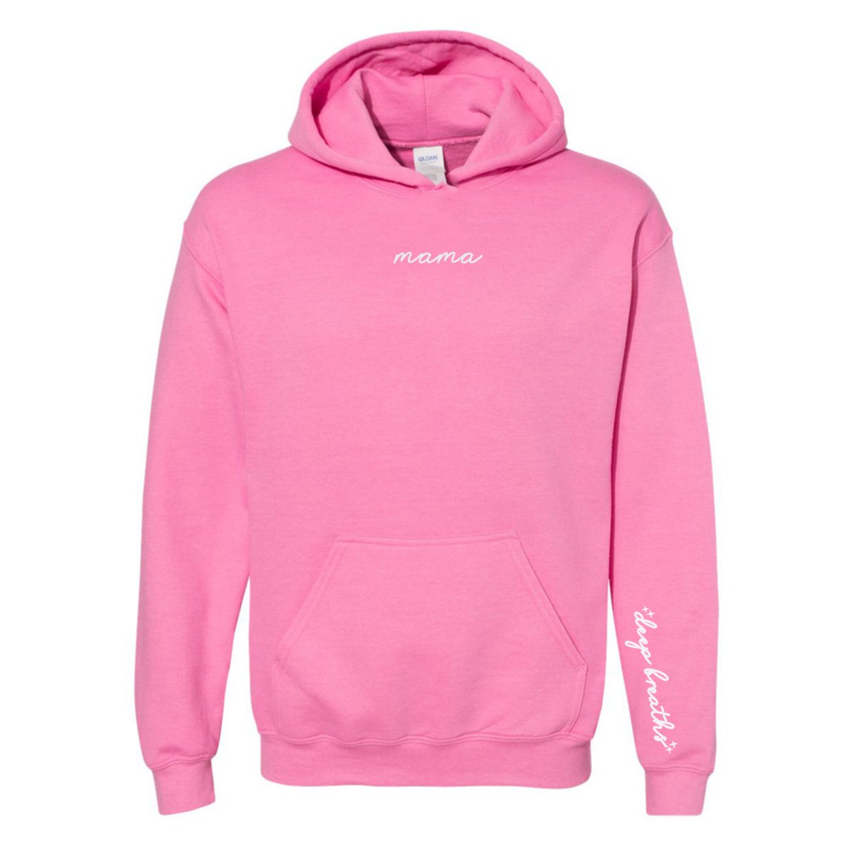 Mama 'Deep Breaths Reminder' Hoodie - themonogram manor 