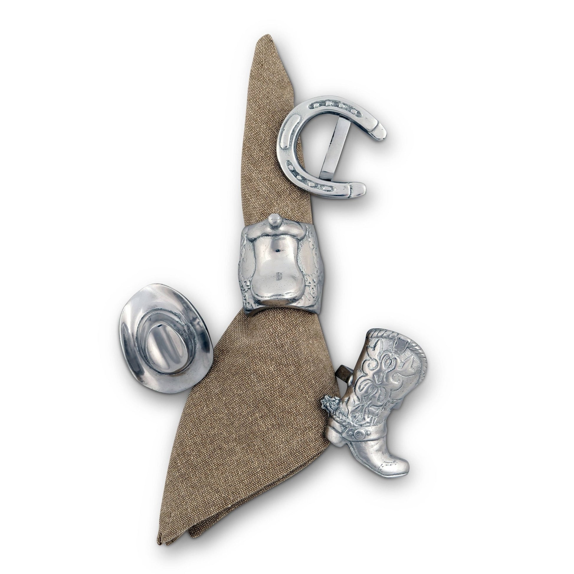 Western Napkin Rings - themonogram manor 