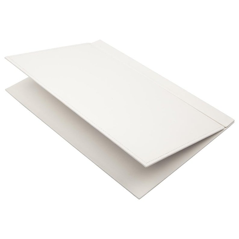 MOOG Leather Desk Set - Double Document Tray - Black - 10 PCS - themonogram manor 