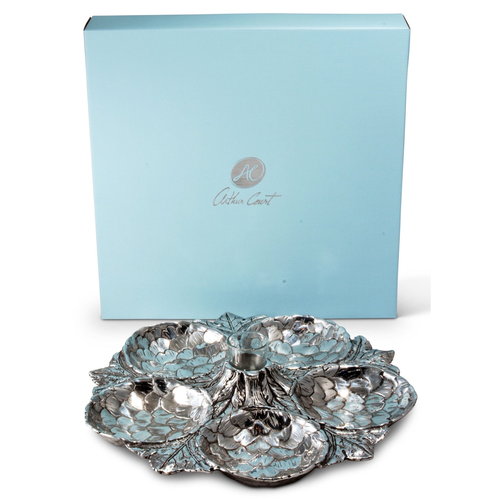 Artichoke 5 Section Snack Tray - themonogram manor 