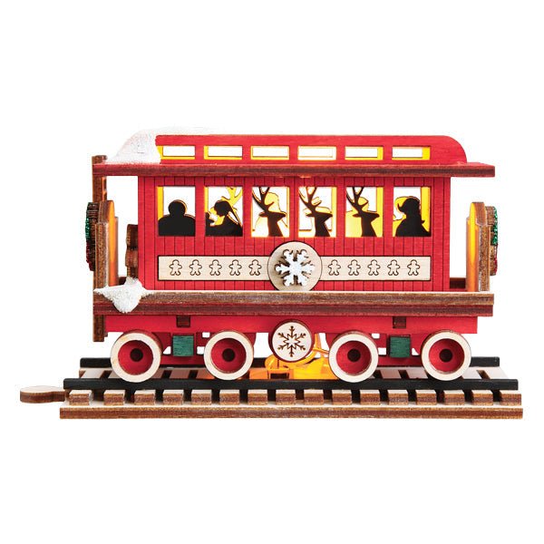 Passenger Car Elves Ornament - themonogram manor 