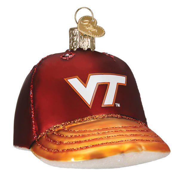 Virginia Tech Baseball Cap Ornament - themonogram manor 