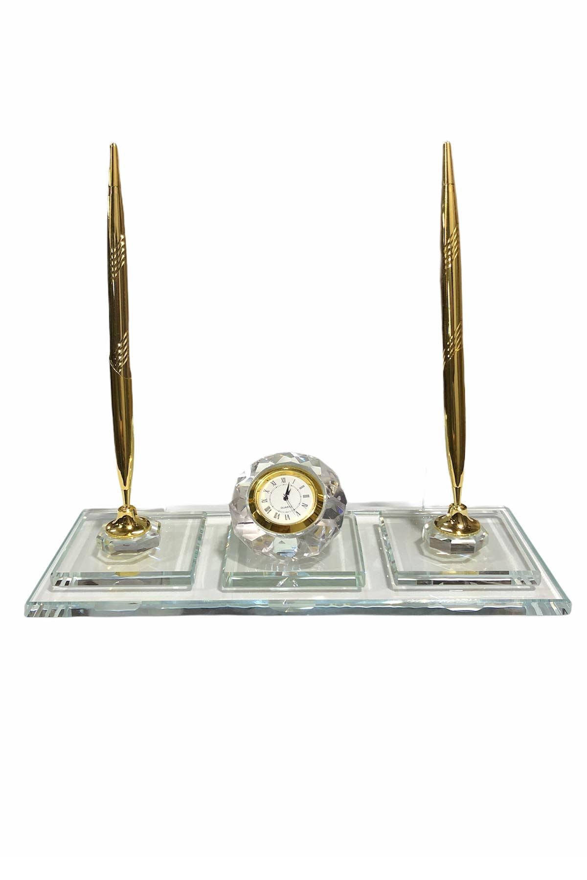 MOOG Glass Desk Name Plate - themonogram manor 