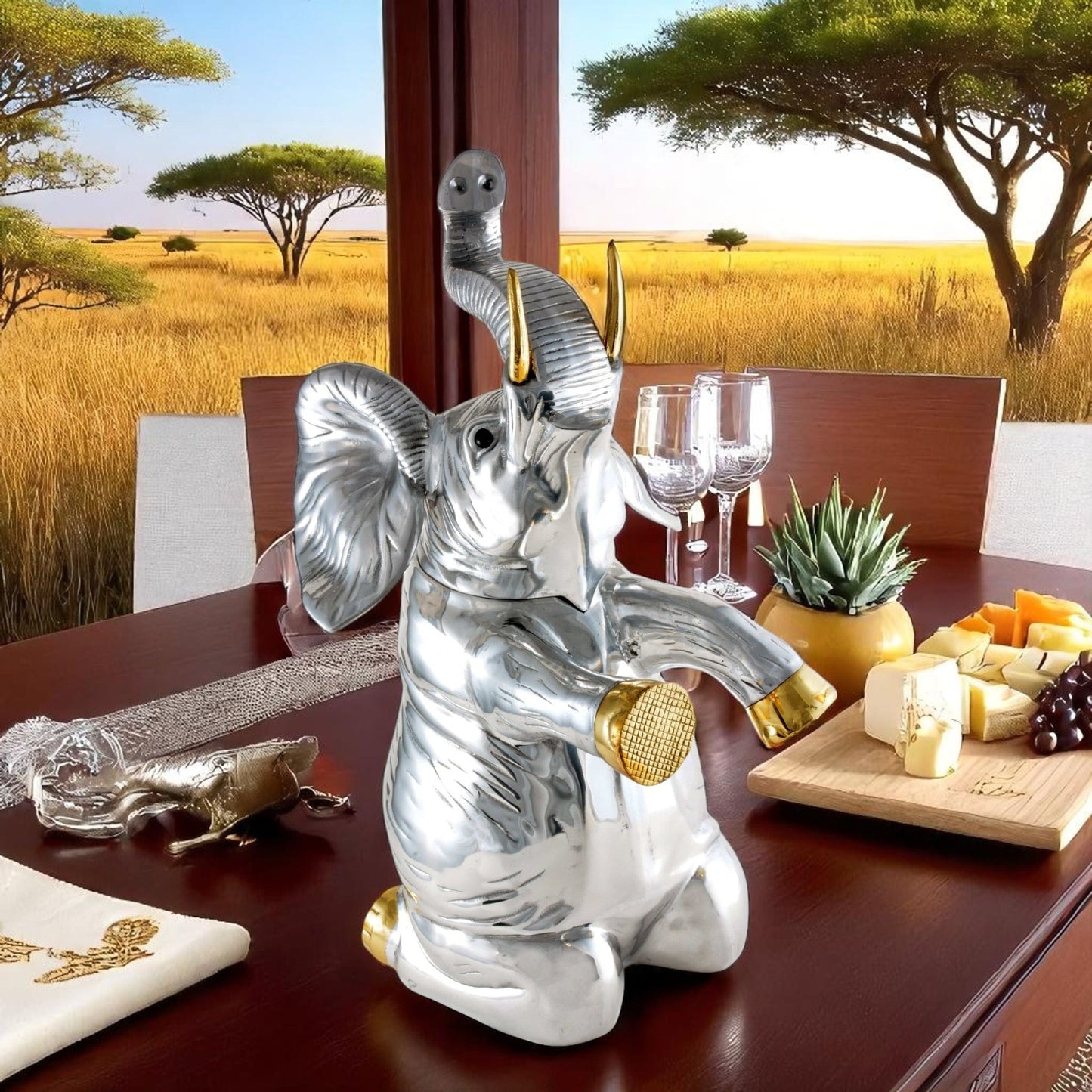 Elephant Ice/Wine Buckets - themonogram manor 