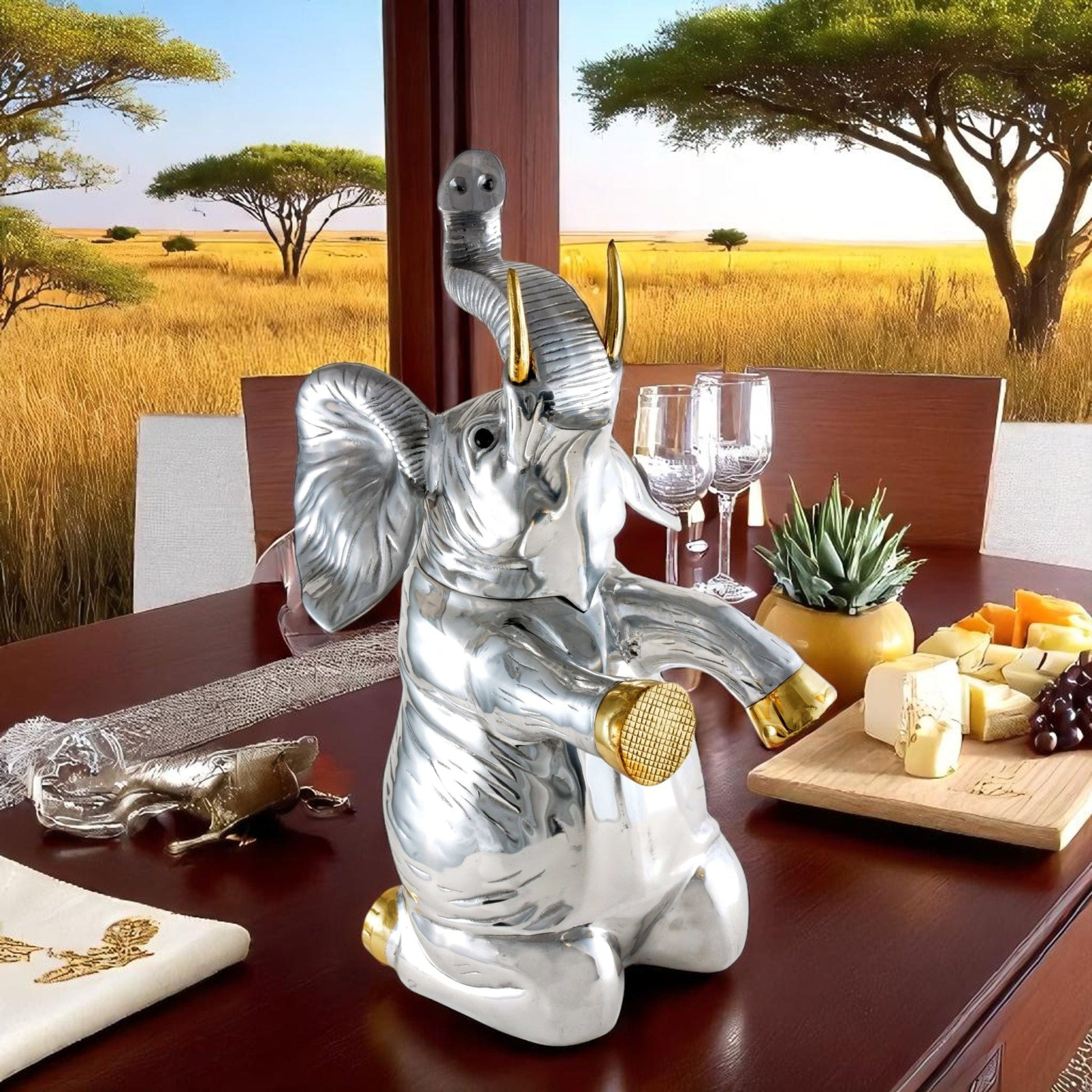 Elephant Ice/Wine Buckets - themonogram manor 