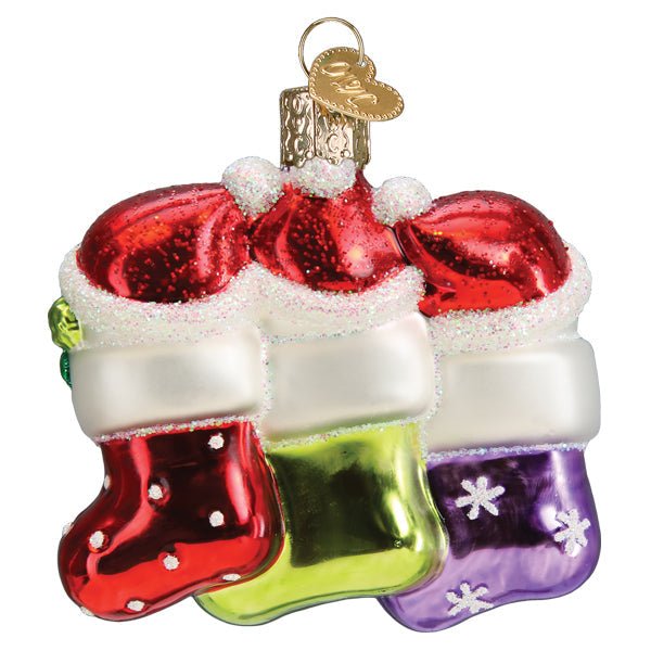 Snow Family Of 3 Ornament - #themonogram manor #
