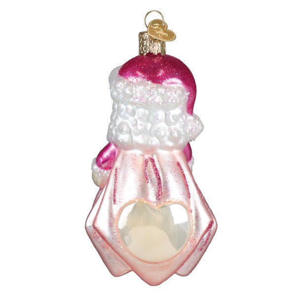 Baby Girl's 1st Santa Lovey Ornament - themonogram manor 