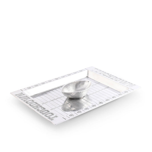 Football Field Chip and Dip Tray and Bowl - themonogram manor 