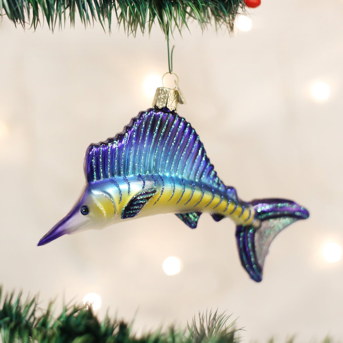 Sailfish Ornament - themonogram manor 