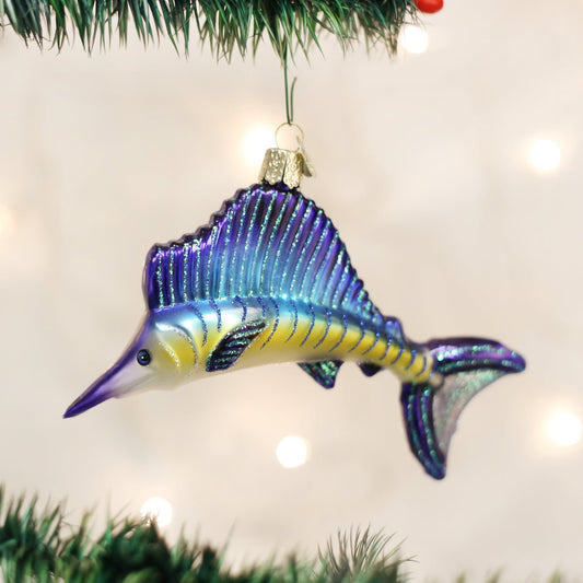 Sailfish Ornament - themonogram manor 