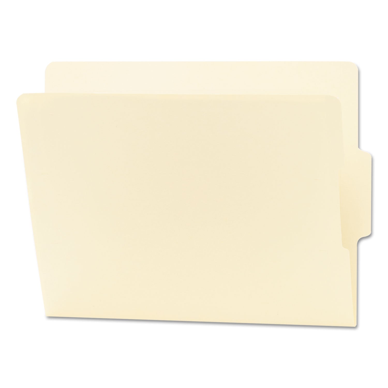 Smead Heavyweight Manila End Tab Folders, 9" High Front, 1/3 - Cut Tabs: Center, Letter Size, 0.75" Expansion, Manila, 100/Box - themonogram manor 