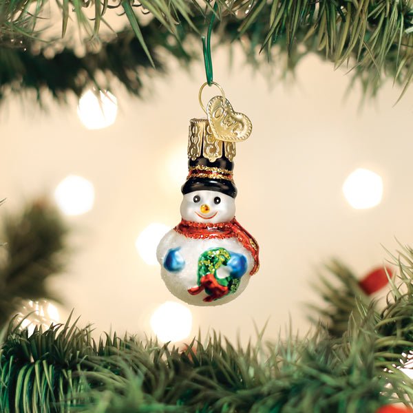 Mini Snowman Ornament - themonogram manor 
